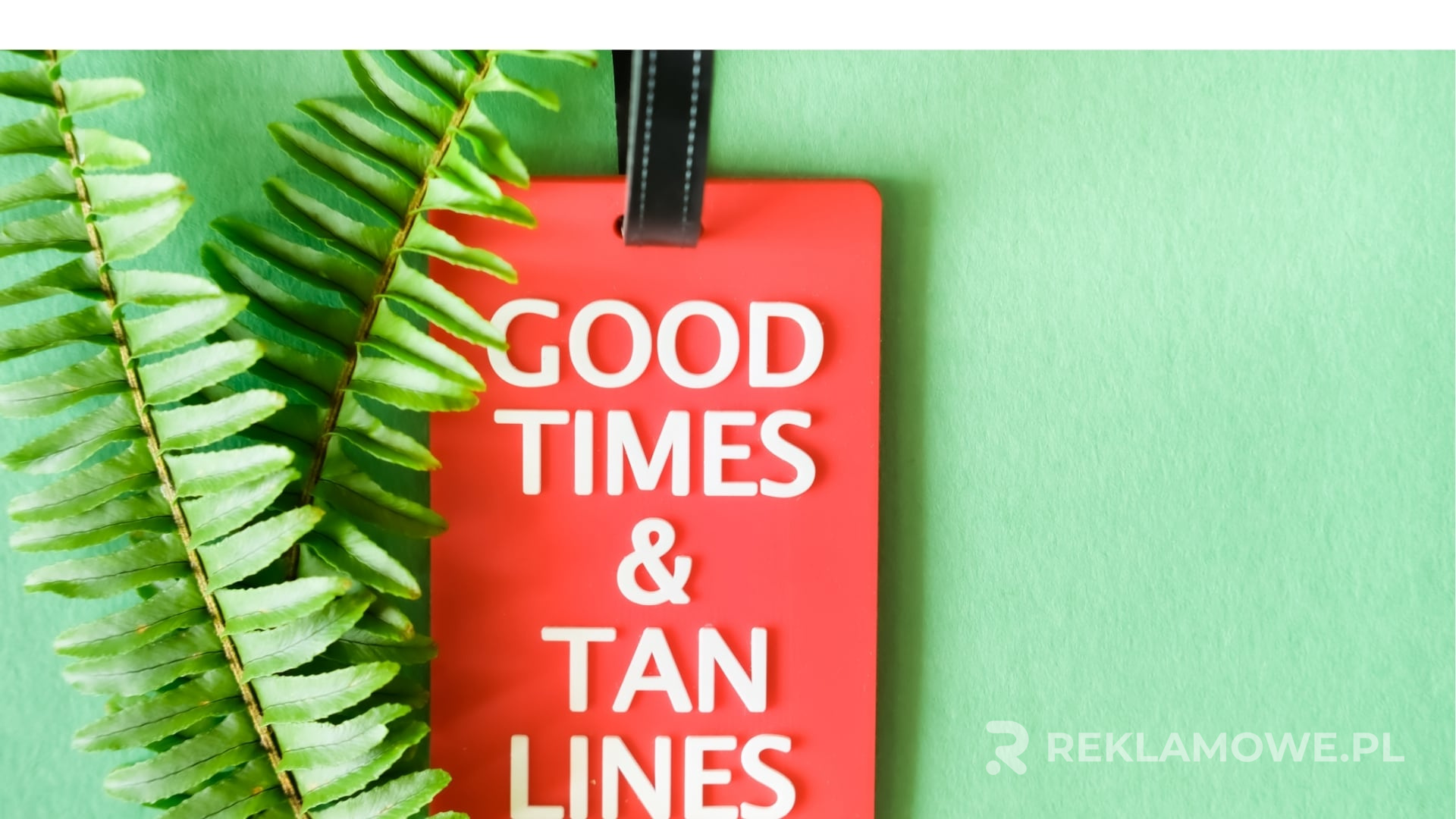 Kolorowe zawieszki reklamowe z oryginalnymi wzorami