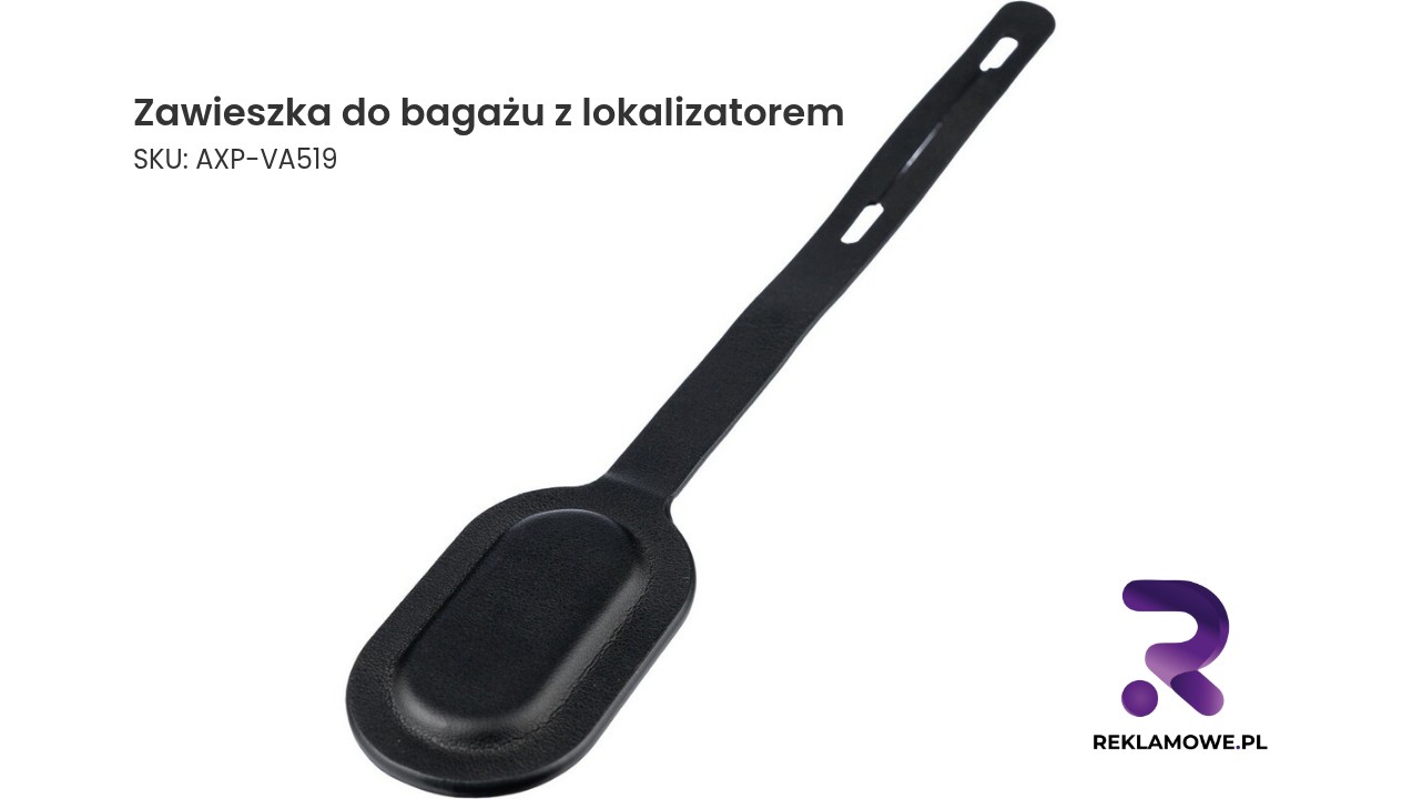 Zawieszka do bagażu z wbudowanym lokalizatorem GPS