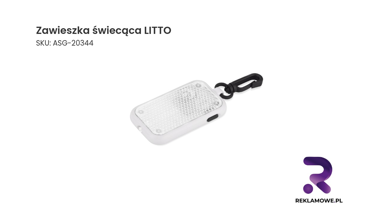 Zawieszka świecąca LITTO – dekoracyjna zawieszka LED