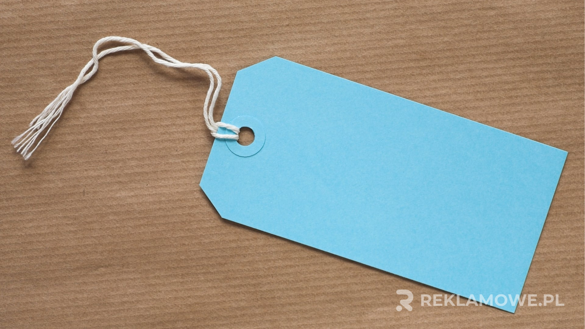 Kolorowe zawieszki reklamowe